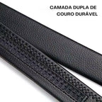 Cinto Masculino de Couro Allegante Business II - Alleganza