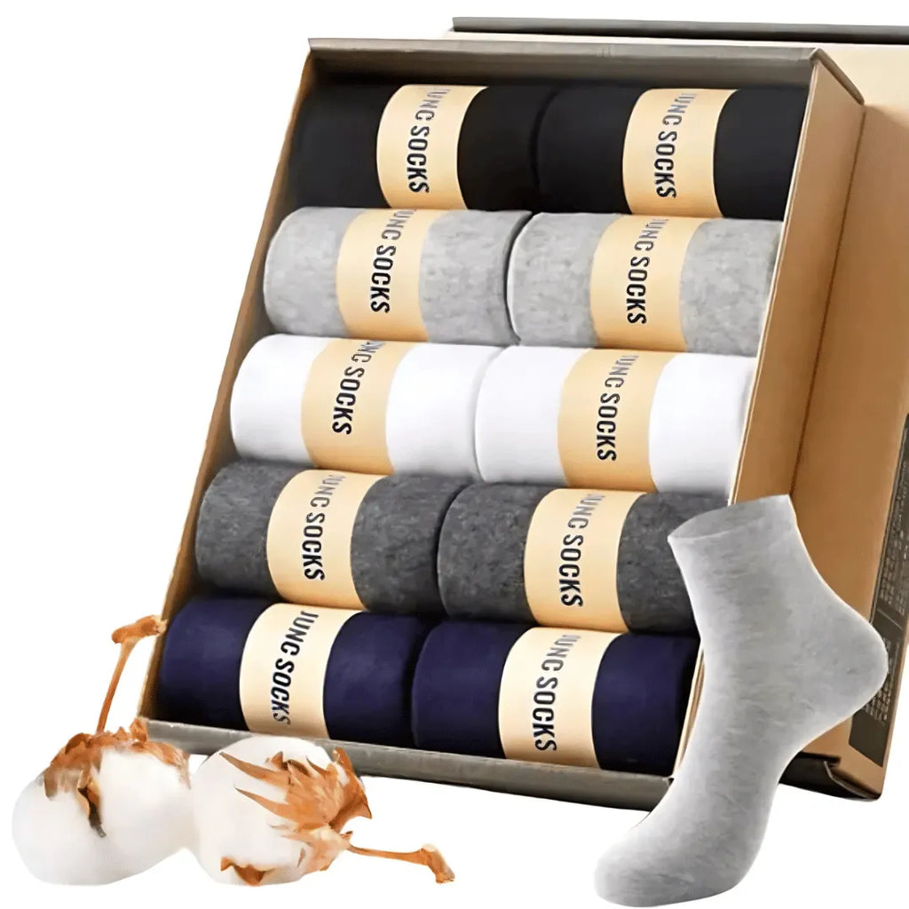 Meias Sociais 100% Algodão Antibacteriano | Basicalle Cotton - Alleganza