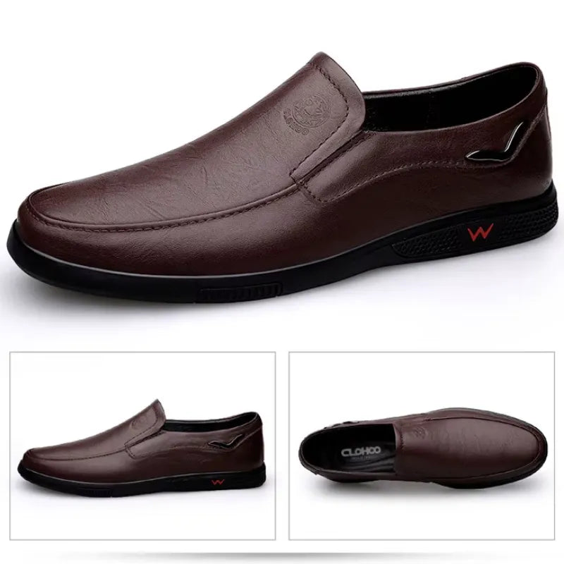 Mocassim Masculino de Couro Legítimo | Allegante Class