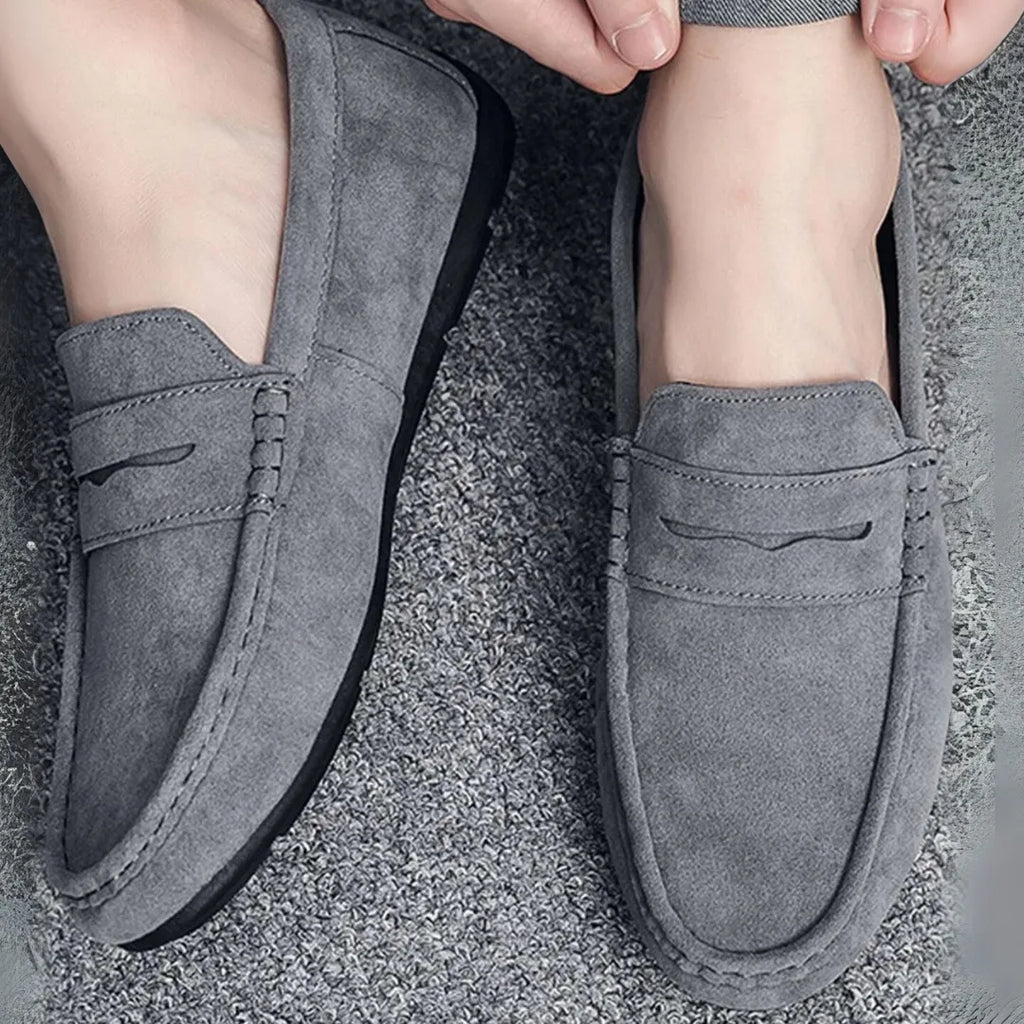 Mocassim Masculino de Camurça Allegante - Alleganza