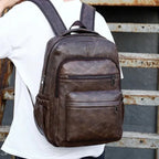 Mochila Executiva de Couro Legítimo com USB | Allegante Business