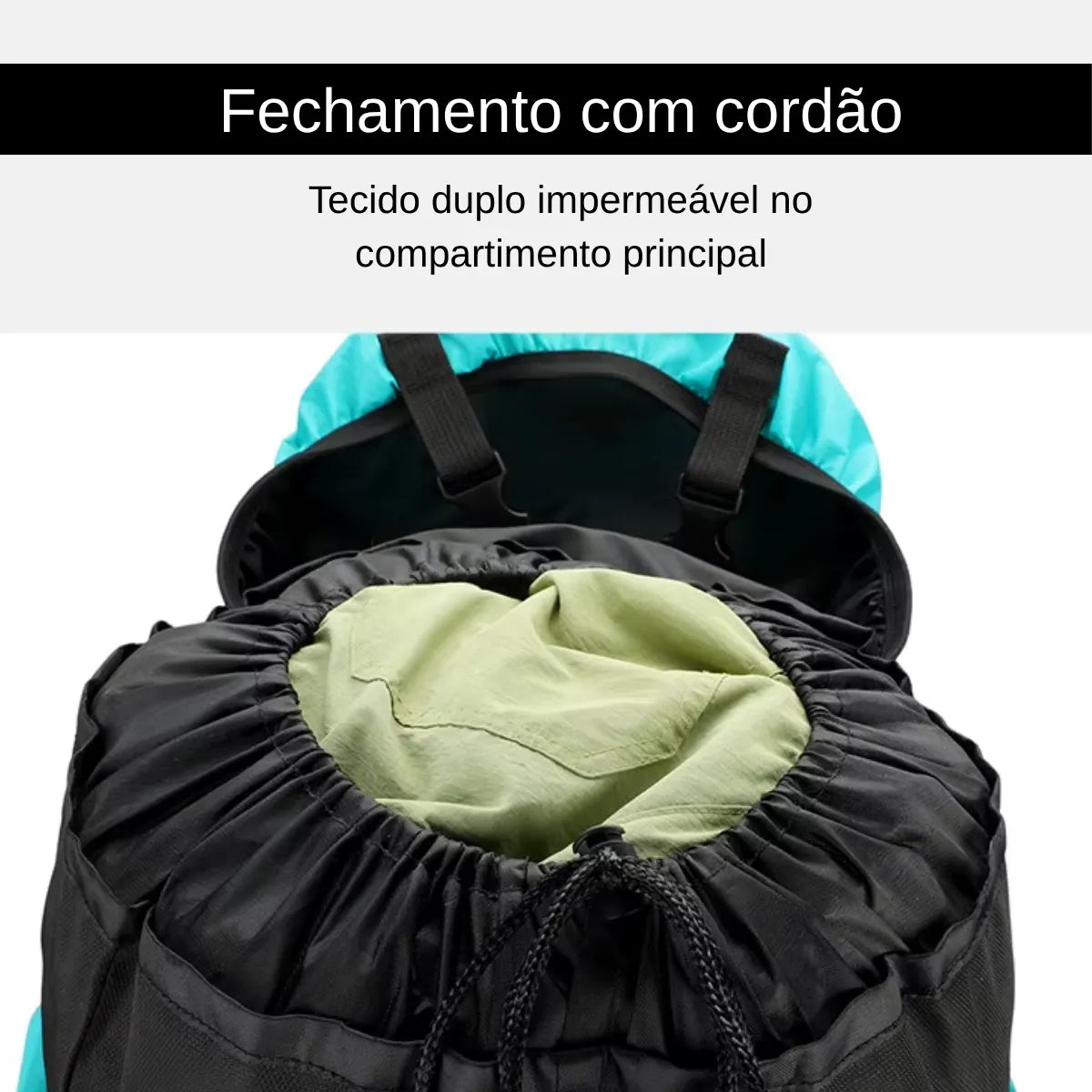 Mochila de Acampamento 90 litros | Casualle Outdoor