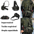 Mochila de Pesca Impermeável Basicalle Fishing - Alleganza