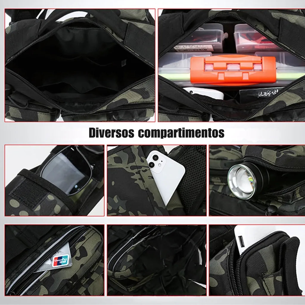 Mochila de Pesca Impermeável Basicalle Fishing - Alleganza