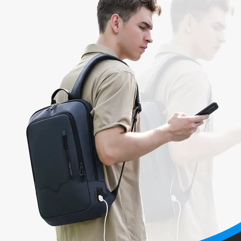 Mochila Executiva Compacta para Notebook 17" Casualle Slim