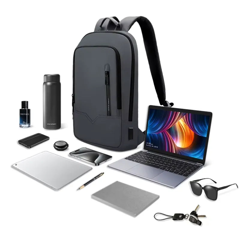 Mochila Executiva Compacta para Notebook 17" Casualle Slim