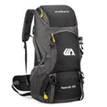 Mochila Cargueira 50 litros Casualle Trekking na cor Preto