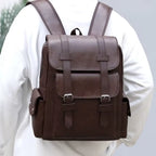 Mochila Executiva de Couro para Laptop Grande | Estilo Casual Premium | Casualle Urban II