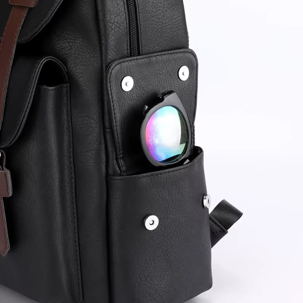 Mochila Executiva de Couro para Laptop Grande | Estilo Casual Premium | Casualle Urban II