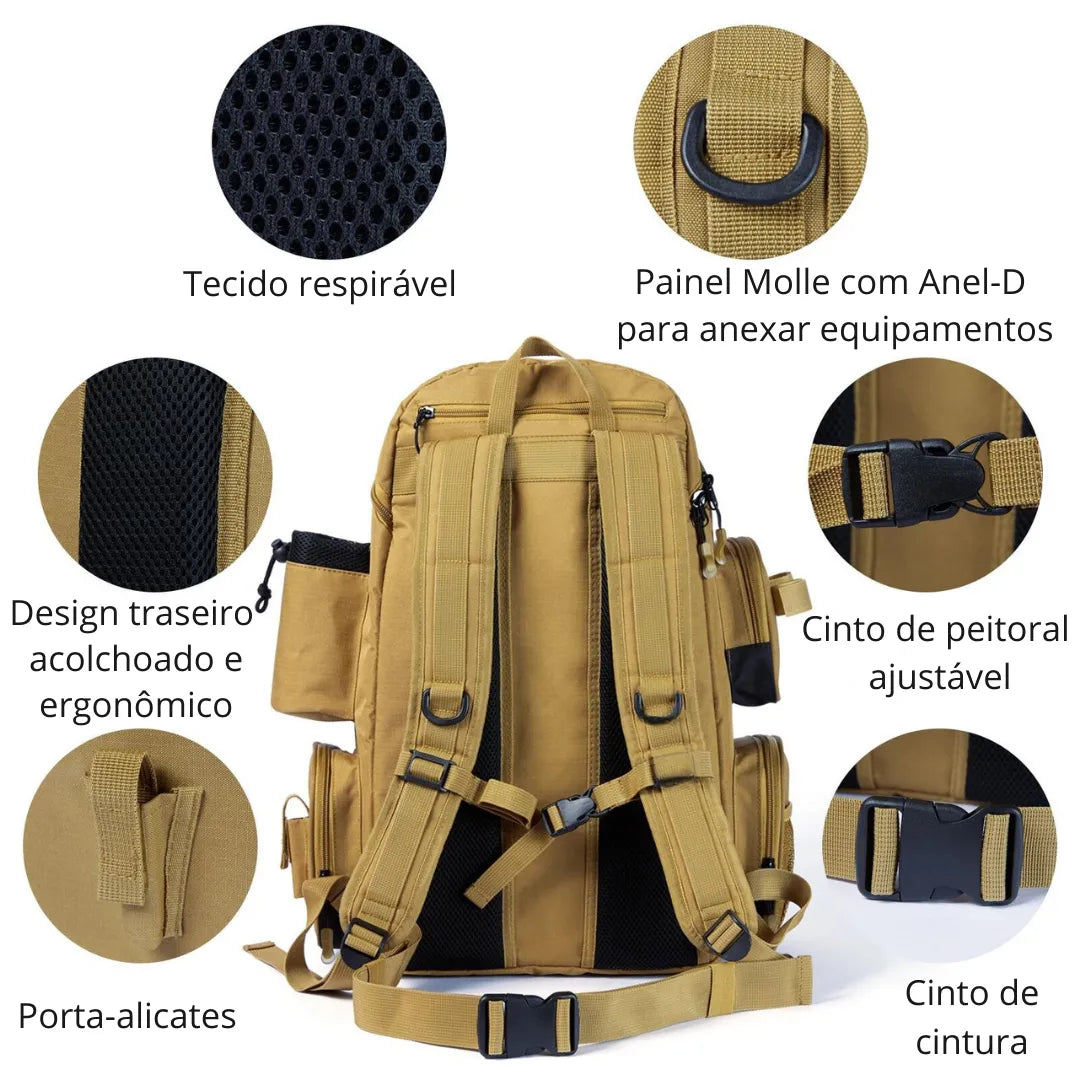 Mochila de Pesca Casualle Fishing II - Alleganza