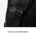 Mochila Executiva de Couro para Laptop Basicalle Smart