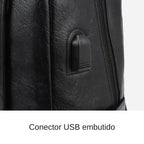Mochila Executiva de Couro para Laptop Basicalle Smart