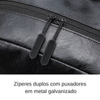 Mochila Executiva de Couro para Laptop Basicalle Smart