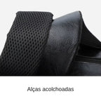 Mochila Executiva de Couro para Laptop Basicalle Smart