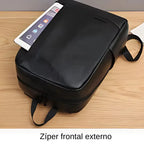 Mochila Executiva de Couro para Laptop Basicalle Smart