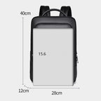 Mochila Executiva de Couro com USB | Allegante Leather