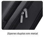 Mochila Executiva de Couro com USB | Allegante Leather