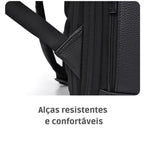Mochila Executiva de Couro com USB | Allegante Leather
