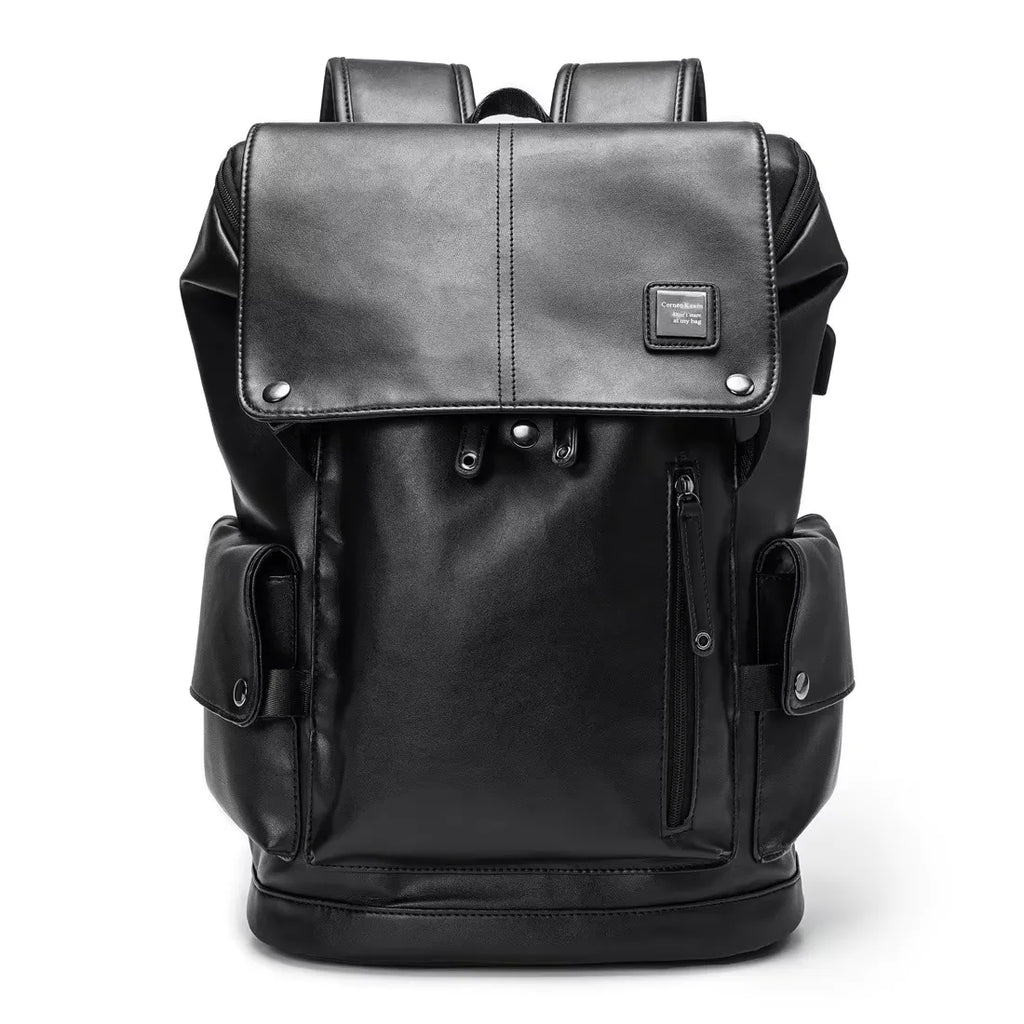 Mochila Executiva de Couro Premium + USB | Allegante Leather II
