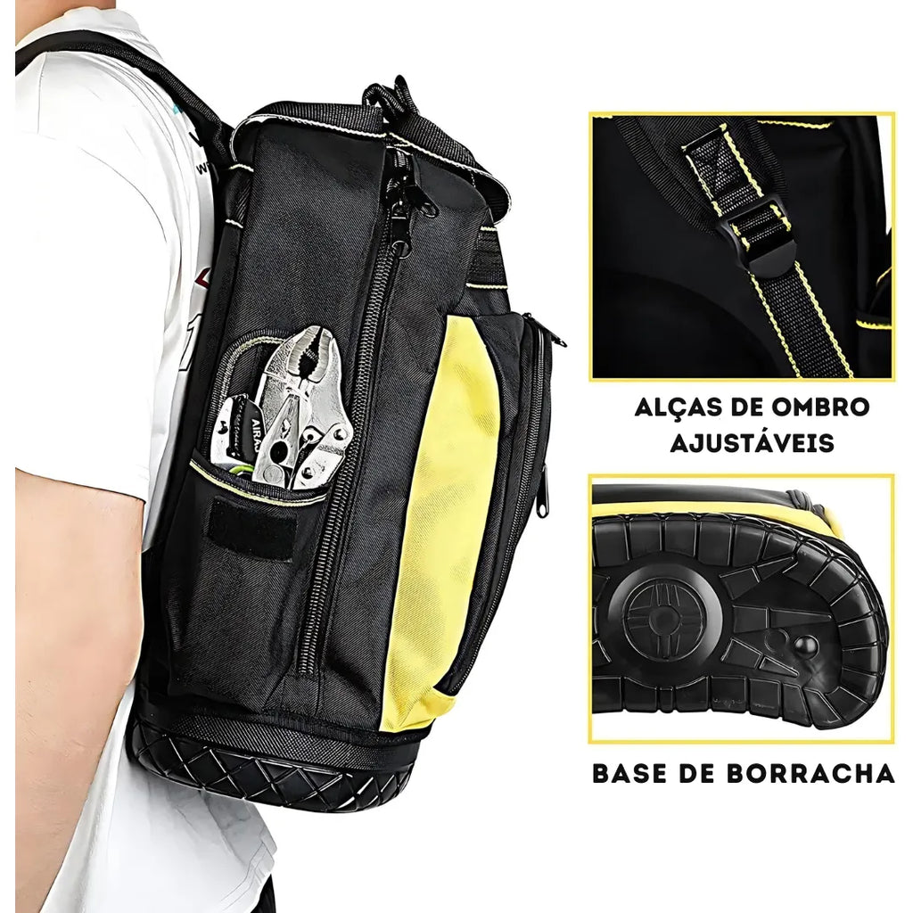 Mochila de Ferramentas Impermeável - Basicalle Work - Alleganza
