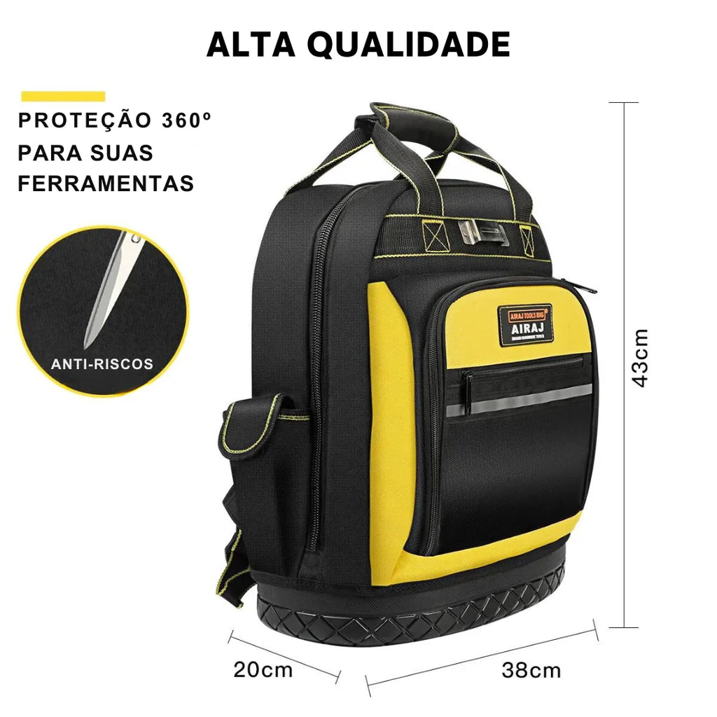 Mochila de Ferramentas Impermeável - Basicalle Work - Alleganza