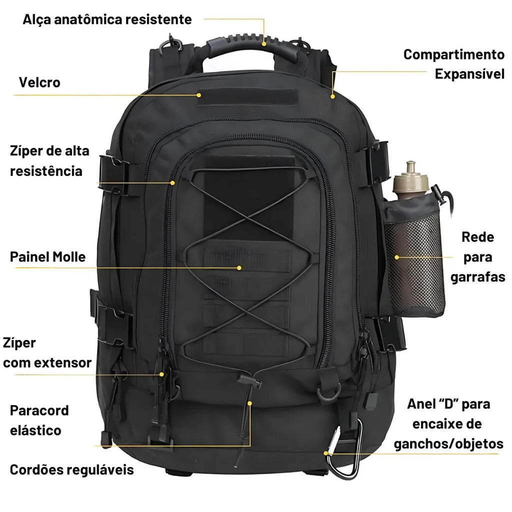 Mochila Tática 60 litros | Allegante Combat II - Alleganza