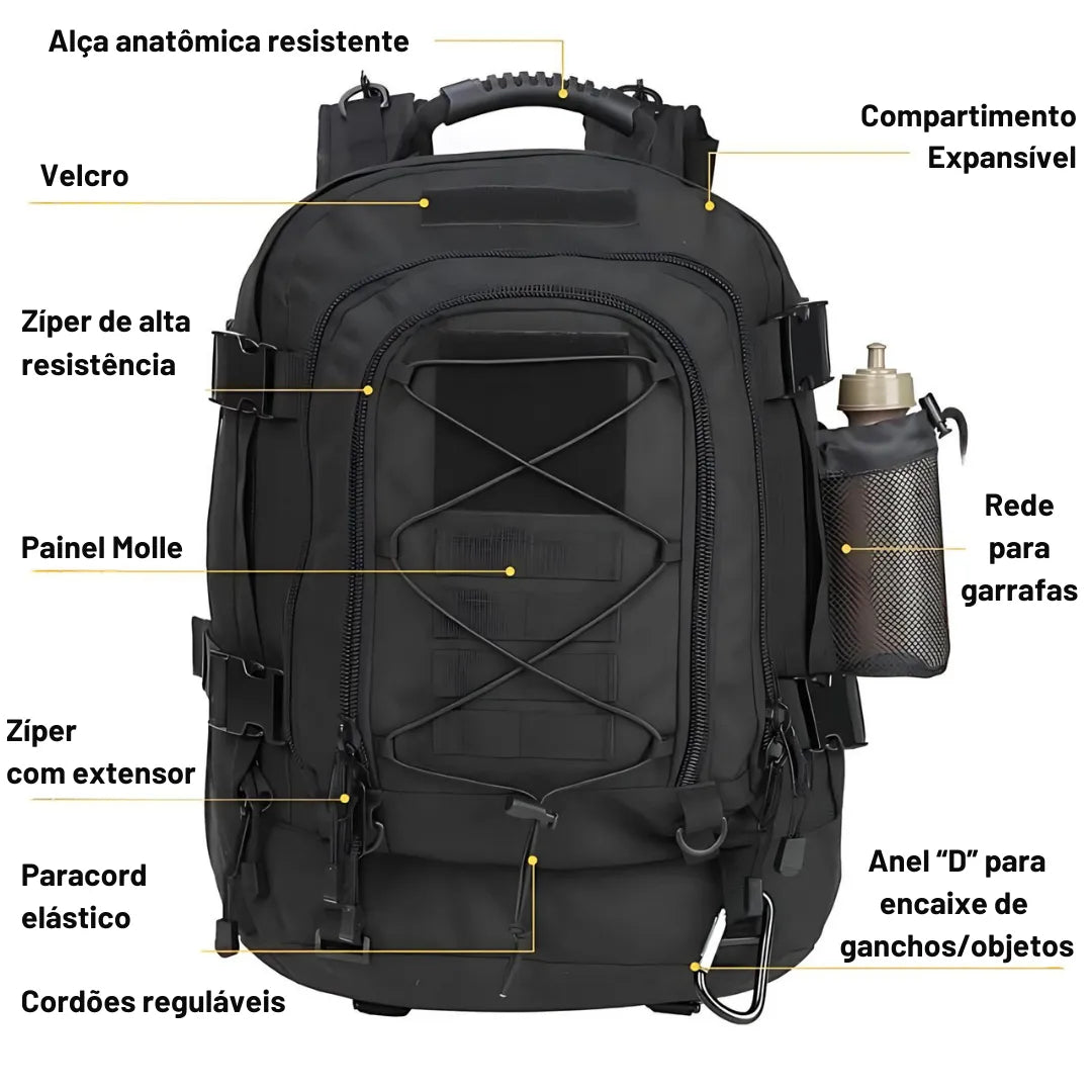 Mochila Tática 60 litros | Allegante Combat II - Alleganza