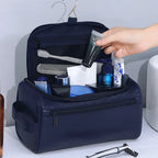 Necessaire de Couro Impermeável Unisex | Grande e Versátil | Basicalle Go