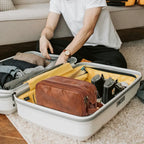 Necessaire de Couro com 3 Compartimentos | Basicalle Go II - Alleganza