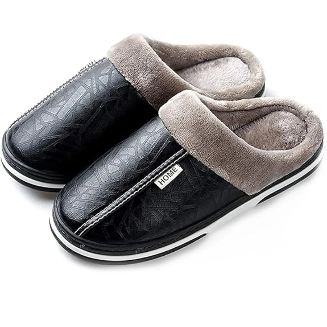 Pantufa de Couro Basicalle Relax - Alleganza