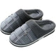 Pantufa de Algodão Peluciado Comfortalle Relax II Cinza