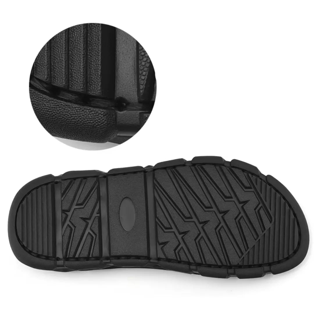 Sandália Masculina de Couro Legítimo | Allegante Comfort III - Alleganza