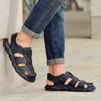 Sandália Masculina de Couro Legítimo | Allegante Comfort III - Alleganza