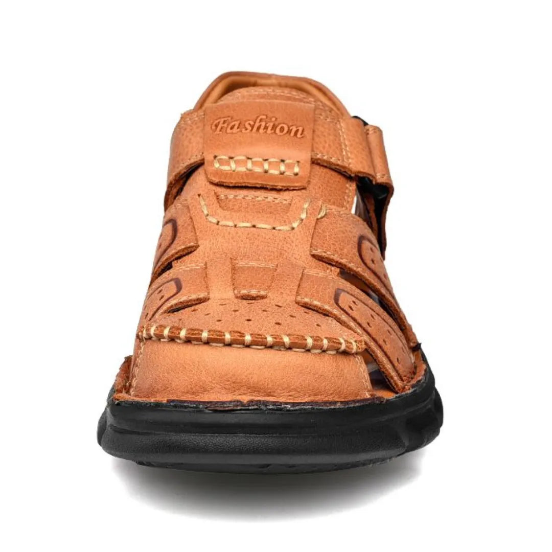 Sandália Masculina de Couro Legítimo | Allegante Comfort III - Alleganza