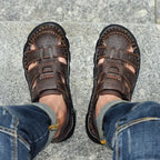 Sandália Masculina de Couro Legítimo | Allegante Comfort III - Alleganza