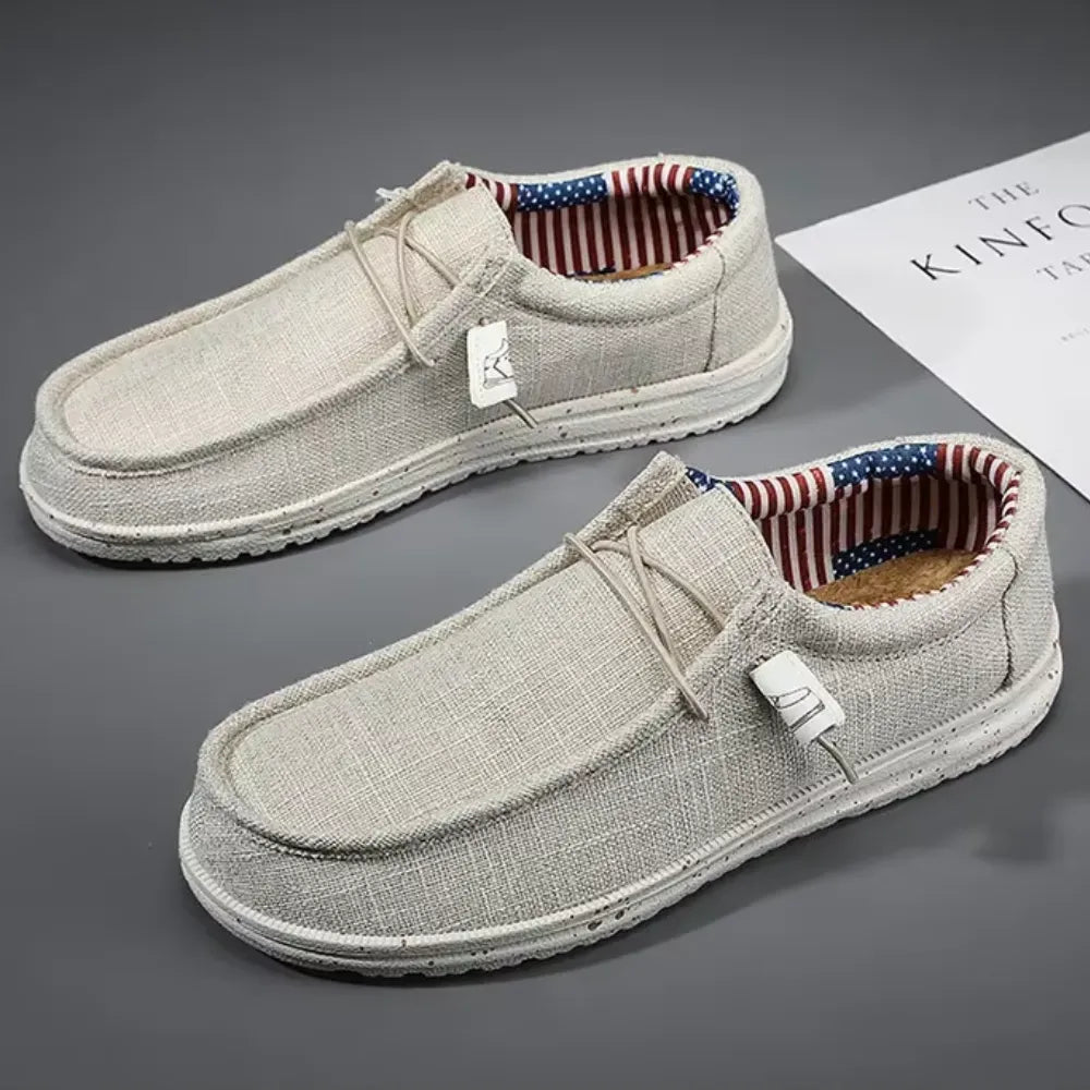 Sapatênis Casual de Lona Canvas | Leve e Sem Cadarços | Basicalle Urban