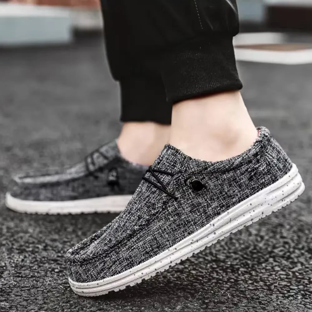 Sapatênis Casual de Lona Canvas | Leve e Sem Cadarços | Basicalle Urban