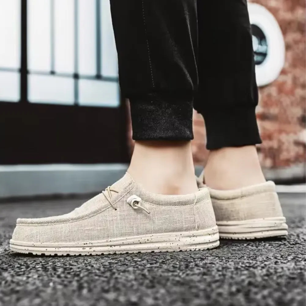 Sapatênis Casual de Lona Canvas | Leve e Sem Cadarços | Basicalle Urban