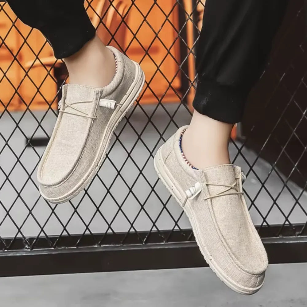Sapatênis Casual de Lona Canvas | Leve e Sem Cadarços | Basicalle Urban