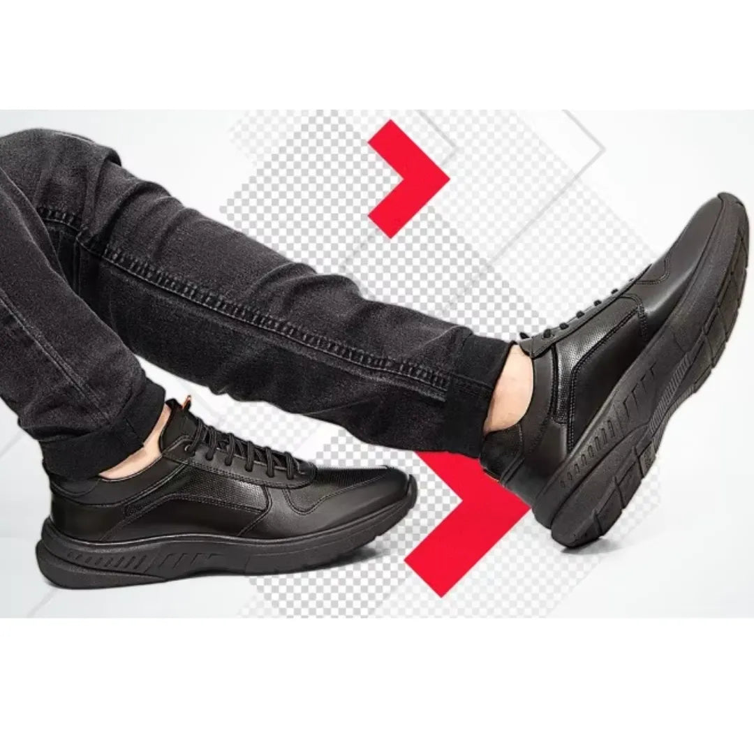 Sapatênis Masculino de Couro Casualle - Alleganza