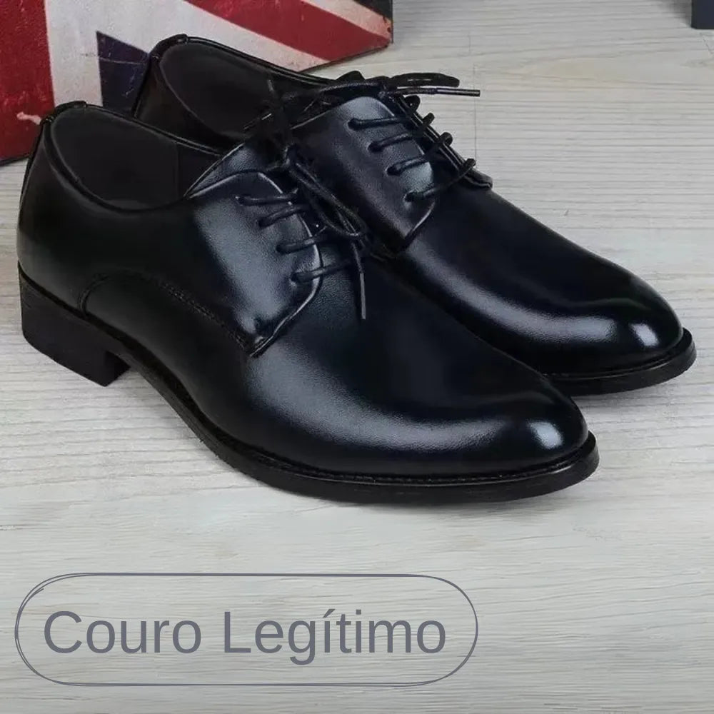 Sapato Social Masculino de Couro Legítimo | Allegante Men