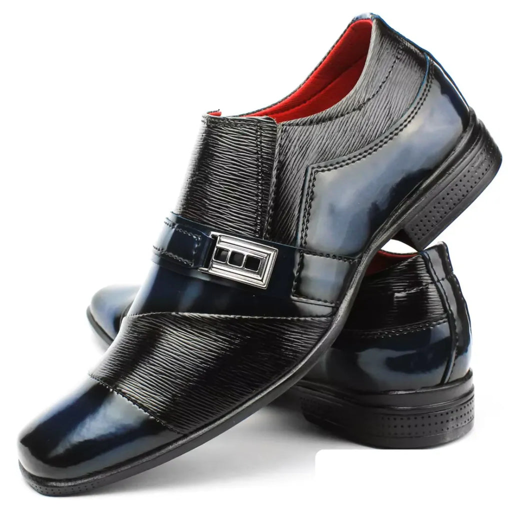 Sapato Social Masculino de Couro Verniz | Allegante Men - Alleganza