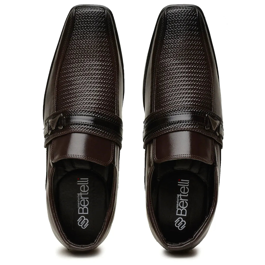 Sapato Social Masculino de Couro Trançado | Allegante Men II - Alleganza