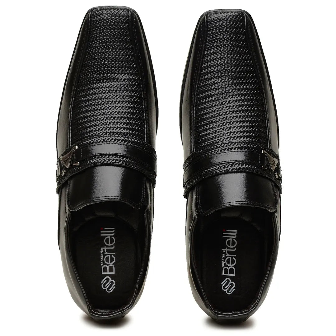 Sapato Social Masculino de Couro Trançado | Allegante Men II - Alleganza