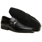 Sapato Social Masculino de Couro Trançado | Allegante Men II - Alleganza