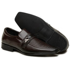 Sapato Social Masculino de Couro Trançado | Allegante Men II - Alleganza