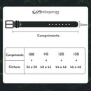 Cinto Masculino Elástico de Lona | Basicalle Men - Alleganza