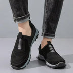 Tênis Casual Masculino Slip-On em Camurça Respirável com Solado Antiderrapante | Basicalle