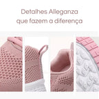 Tênis Ortopédico Respirável de Caminhada e Corrida | QuickDry | Basicalle Comfort